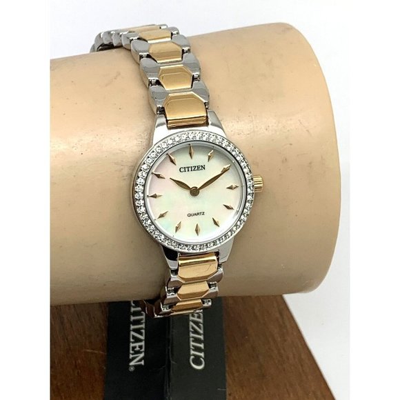 Citizen Women's Watch EZ7016-50D Quartz Mother of Pearl Dial Petite 24mm… - Picture 10 of 13